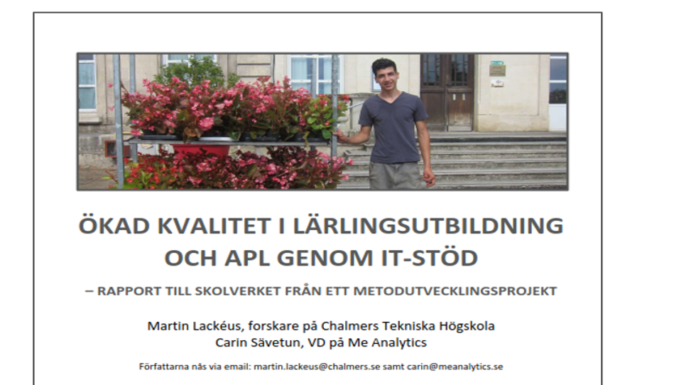 Lärlingsutbildning: en extrem form av värdeskapande lärande